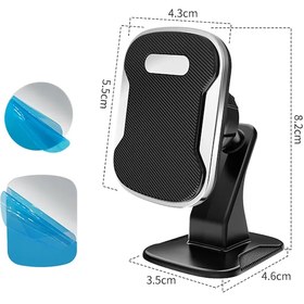 Resim LivX Privity Serisi Mıknatıslı Telefon Tutucu Vantuzlu UGL-01 