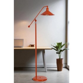 Resim Moka Turuncu Lambader Metal Başlıklı 