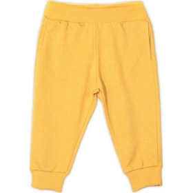 Resim İki İplik Eşofman Altı Sarı 