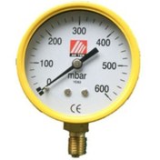 Resim AKTEK Ak Tek Manometre Küçük 0-600 Mbar Doğalgaz Düşük Basınç 