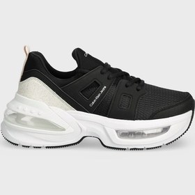 Resim Calvin Klein Kadın Ayakkabı Yw0yw01435 0gq Siyah-beyaz Siyah - Beyaz 