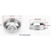 Resim Moveevo Delonghi Ec5/ec7/ec9 Kahve Makinesi İçin 51mm Tek Kupa Paslanmaz Çelik Fincan - Kaliteli, Temizliği Kolay, Kahve Keyfini Artırır 
