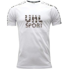 Resim uhlsport 3221113 T-shırt B.yaka Pamuk Racer M Beyaz 