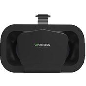 Resim G10 Imax Dev Ekran Vr Gözlük 3d Sanal Gerçeklik Kutusu Google Karton Kask 4.7-7 Black 