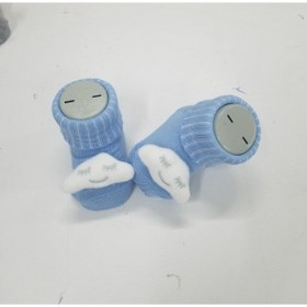 Resim Bumbo Bulut Aksesuarlı Bebek Çorap 