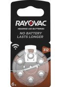 Resim Rayovac Extra 312 Numara İşitme Cihazı Pili 6'lı 