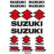 Resim PROMOT Motorsiklet Aksesuar Ekipman Sticker Kask Grenaj Laptop Sticker Seti 0133 