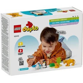 Resim Lego Duplo 10442 Wild Animal Families: Penguins And Lions 