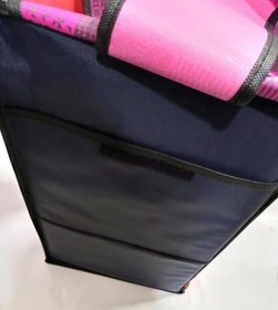 Resim Su Geçirmez Kumaş büyük boy Pazar Arabası Çantası h=53-38x25cm 