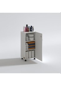 Resim Kenzlife mutfak dolabı zehra 088*030*032 byz kilitli tekerlekli b 