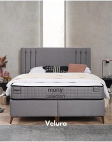 Resim Trend Çift Kişilik Yatak Baza Başlık Seti 200 X 200 200 x 200 CM 