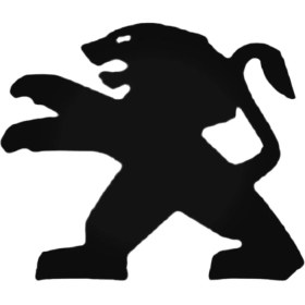 Resim Çınarrium Peugeot Oto Özel Yeni Sticker 20 cm 