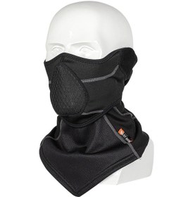 Resim Batı Bısıklet Kış Termal Bisiklet Maskesi Eşarp Güvenlik Yansıtıcı Rüzgar Geçirmez Binme Yüz Koruma 