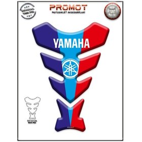 Resim Motosiklet 3d Kabartmalı Üniversal Tankpad 347 