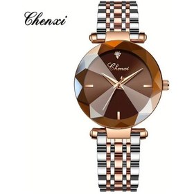 Resim Fochsia Bınbond Kadın Kolej Öğrencileri İçin Zarif Kuvars Kahverengi Çelik Mesh Kayış Saat Diğer 