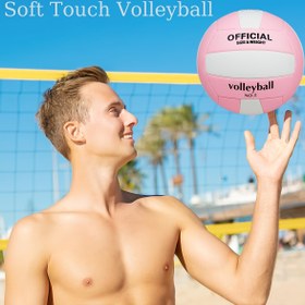 Resim 2025'in En Son Modeli, 5 Numara Voleybol Topu, İki Farklı Renkte Mevcuttur ve Hem İç Mekan Hem de Dış Mekan Kullanımına Uygundur. Yetişkin Yeni Başlayanlar İçin İdealdir ve Plaj Oyunları, Spor, Spor Salonları, Antrenman ve Daha Fazlasında Kullanılabilir. 