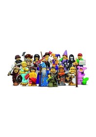 Resim Lego Minifigür - Seri 12 - 71007 - Tam Set 16 Figür 
