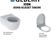 Resim Geberit iCon Soft Asma Klozet Takımı 