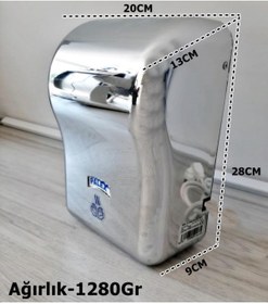 Resim Palex 2000 Watt El Kurutma Makinesi Abs Plastik 3 Renk EP-K 