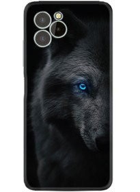 Resim Oukitel C21 Pro Kılıf Resimli Desenli Silikon Platinium Series Dark Wolfs 1834 