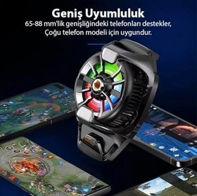 Resim Seramik çok güçlü telefon soğutucu -2 dereceye kadar soğutma pubg canlı yayın için 