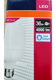 Resim Osram 36w E27 Duy Torch Ampul 4000lm 6500k Beyaz Işık 1 Adet 