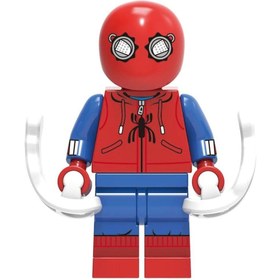 Resim Spiderman Collection Series Mini Figür Mcu Homemade Suit X-350 