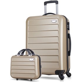 Resim My Valice Ruby Abs 2'Li Valiz Seti (Makyaj + Orta Boy) 