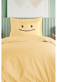 Resim 2li Yastık Kılıfı Oxf. Lububu Sarı Siyah 