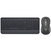 Resim Logitech Signature K650 + M650L Büyük Boy Klavye Mouse Set 