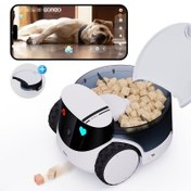 Resim Enabot ROLA PetPal 2.5K AI Kameralı Evcil Hayvan Robotu Depolama + Ödül Dağıtıcı Modülü Dahil 