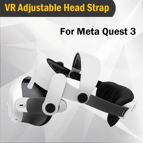 Resim Başlık Kayışı Meta Quest 3 Için Ayarlanabilir Rahat Sünger Quest 3 Başlık Kayışı Oculus Quest3 Aksesuarları Için 