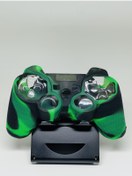 Resim YUES Ps3 Joystick Silikon Kılıf Dualshock Koruyucu Kılıf Desenli Yeşil Siyah 