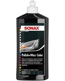 Resim Sonax Renkli Nano Parlatıcı Ve Koruyucu Cila Siyah 250 Ml 