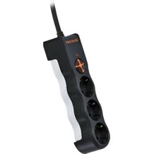 Resim Storemax TSK19010 Powersurge 3-Surge Protectıon PLUG-1050 Joule- Wıth Siyah 