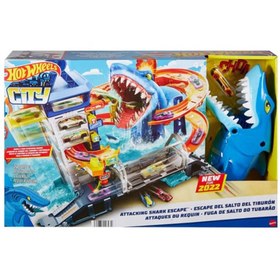 Resim HOT WHEELS ® Köpek Balığından Kaçış Oyun Seti | HDP06 