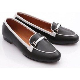 Resim Dgn 102-1 Kadin Demir Aksesuarli Babet 102-1-2109-R1534 Siyah 