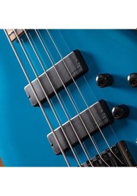 Resim Cort C5 Deluxe Bk Bas Gitar 5 Telli Aktif - Siyah 