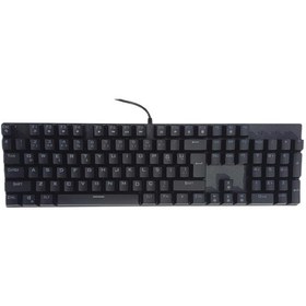 Resim Raynox K100 Mekanik Rgb LED Işıklı Oyuncu Klavye 