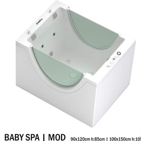 Resim Bebek SPA Jakuzisi | MOD - 90x120 / Beyaz 
