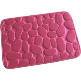 Resim Najmaddin Memory Kaydırmaz Banyo Paspası Pembe 