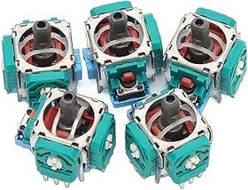 Resim Ejoyous 5 adet Joystick 3D yedek profesyonel oyun denetleyicisi, kolu modülü, analog oyun kumandası için Joystick 3D oyun eğlencesi 