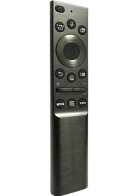 Resim Samsung Uyumlu Bn59-01350c Ses Komutlu Led Tv Kumanda 