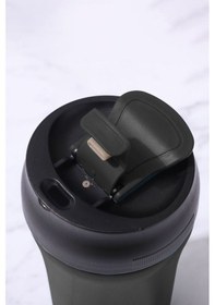 Resim 304 Paslanmaz Çelik Siyah 400 Ml Kahve El Termos Mug Cin853sy Siyah 