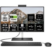 Resim HP 24 CB1013NT i5 1235U 36GB RAM 1TB SSD MX450/2GB 23.8" FHD 