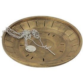 Resim Dekoratif Kase Takı Kutusu Yüzük Kolye Kutusu Mum Tabağı Takı Organizer Model 5 - Altın Eskitme 