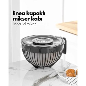 Resim Linea Kapaklı Mikser Kabı 3 Litre 