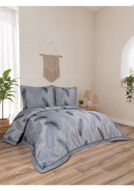 Resim Elsa 3 Parça İndigo Pike Takımı 240 X 260 Cm Lacivert 