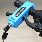 Resim Dayanıklı ABS Fren Kilidi Elektrikli Bisikletler için - Taşınabilir Anti-Hırsızlık Cihazı, Throttle ve Fren Kolları, Cilalı Bitiş, Turuncu ve Siyah Tasarım, Scooter ve Elektrikli Bisiklet Hırsızlığından Güvenliği Sağlar, Scooter Güvenlik Cihazı | Şık Görünüm | Dayanıklı Yapı, Elektrikli Bisiklet Aksesuarları 
