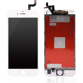 Resim Qudex Iphone 6 s Plus Uyumlu Lcd Ekran Dokunmatik Revize Servis Orjinali Beyaz 